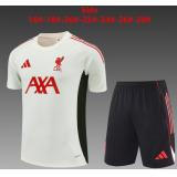 Kit Entrenamiento Liverpool FC 2025/26 (White)-NIÑOS